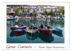 Gran Canaria - Puerto Mogan/Maspalomas (Wandkalender 2025 DIN A3 quer), CALVENDO Monatskalender