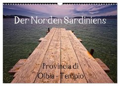 Der Norden Sardiniens (Wandkalender 2025 DIN A3 quer), CALVENDO Monatskalender