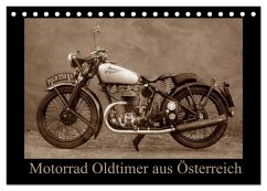 Motorrad Oldtimer aus Österreich (Tischkalender 2025 DIN A5 quer), CALVENDO Monatskalender