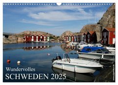 Wundervolles Schweden 2025 (Wandkalender 2025 DIN A3 quer), CALVENDO Monatskalender - Calvendo;Prescher, Werner