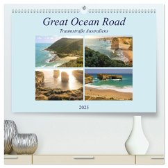 Great Ocean Road - Traumstraße Australiens (hochwertiger Premium Wandkalender 2025 DIN A2 quer), Kunstdruck in Hochglanz - Calvendo;Wasilewski, Martin