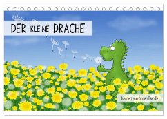 Der kleine Drache (Tischkalender 2025 DIN A5 quer), CALVENDO Monatskalender