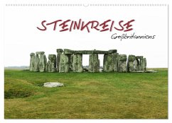 Steinkreise Großbritanniens (Wandkalender 2025 DIN A2 quer), CALVENDO Monatskalender