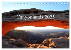 Canyonlands 2025 (Tischkalender 2025 DIN A5 quer), CALVENDO Monatskalender