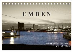 Emden - Seehafenstadt am Dollart (Tischkalender 2025 DIN A5 quer), CALVENDO Monatskalender - Calvendo;pötsch, rolf