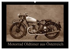 Motorrad Oldtimer aus Österreich (Wandkalender 2025 DIN A2 quer), CALVENDO Monatskalender - Calvendo;Siebenhühner, Gabi