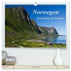 Norwegen - Faszination des Nordens (hochwertiger Premium Wandkalender 2025 DIN A2 quer), Kunstdruck in Hochglanz