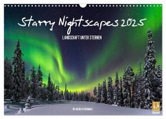 Starry Nightscapes 2025 (Wandkalender 2025 DIN A3 quer), CALVENDO Monatskalender - Calvendo;Roemmelt, Nicholas