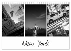 New York (Wandkalender 2025 DIN A4 quer), CALVENDO Monatskalender