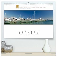 Emotionale Momente: Yachten - eleganter Luxus auf den Weltmeeren (hochwertiger Premium Wandkalender 2025 DIN A2 quer), Kunstdruck in Hochglanz - Calvendo;Gerlach, Ingo