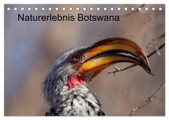 Naturerlebnis Botswana (Tischkalender 2025 DIN A5 quer), CALVENDO Monatskalender
