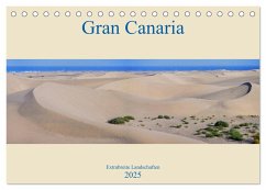 Gran Canaria - Extrabreite Landschaften (Tischkalender 2025 DIN A5 quer), CALVENDO Monatskalender - Calvendo;Wasilewski, Martin