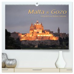 Malta & Gozo (hochwertiger Premium Wandkalender 2025 DIN A2 quer), Kunstdruck in Hochglanz