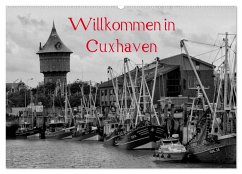 Willkommen in Cuxhaven (Wandkalender 2025 DIN A2 quer), CALVENDO Monatskalender