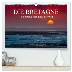 Die Bretagne - Eine Reise zum Ende der Welt / CH-Version (hochwertiger Premium Wandkalender 2025 DIN A2 quer), Kunstdruck in Hochglanz