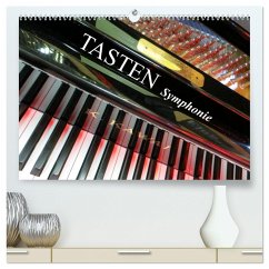 TASTEN Symphonie (hochwertiger Premium Wandkalender 2025 DIN A2 quer), Kunstdruck in Hochglanz