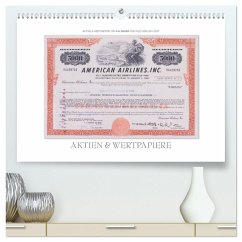 Aktien & Wertpapiere / CH-Version (hochwertiger Premium Wandkalender 2025 DIN A2 quer), Kunstdruck in Hochglanz - Calvendo;Gerlach, Ingo