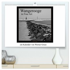 Wangerooge in Fine Art (hochwertiger Premium Wandkalender 2025 DIN A2 quer), Kunstdruck in Hochglanz