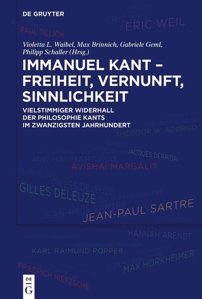 Immanuel Kant - Freiheit, Vernunft, Sinnlichkeit Immanuel Kant - Freiheit, Vernunft, Sinnlichkeit