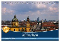 München - Facetten einer Stadt (Tischkalender 2025 DIN A5 quer), CALVENDO Monatskalender - Calvendo;Höfer, Christoph
