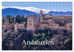 Andalusien (Tischkalender 2025 DIN A5 quer), CALVENDO Monatskalender - Calvendo;Fahrenbach, Michael