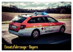 Einsatzfahrzeuge - Bayern (Wandkalender 2025 DIN A3 quer), CALVENDO Monatskalender