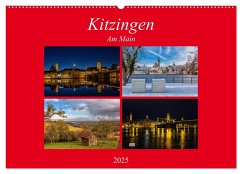 Kitzingen am Main (Wandkalender 2025 DIN A2 quer), CALVENDO Monatskalender