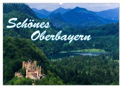 Schönes Oberbayern (Wandkalender 2025 DIN A2 quer), CALVENDO Monatskalender