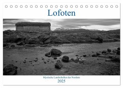 Lofoten - Mystische Landschaften des Nordens (Tischkalender 2025 DIN A5 quer), CALVENDO Monatskalender