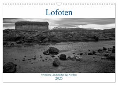 Lofoten - Mystische Landschaften des Nordens (Wandkalender 2025 DIN A3 quer), CALVENDO Monatskalender
