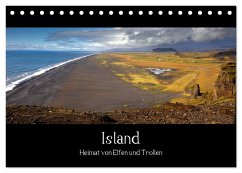 Island - Heimat von Elfen und Trollen (Tischkalender 2025 DIN A5 quer), CALVENDO Monatskalender - Calvendo;Plettscher, Wolfram