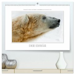 Emotionale Momente: Der Eisbär. / CH-Version (hochwertiger Premium Wandkalender 2025 DIN A2 quer), Kunstdruck in Hochglanz