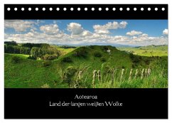 Aotearoa - Land der langen weißen Wolke (Tischkalender 2025 DIN A5 quer), CALVENDO Monatskalender