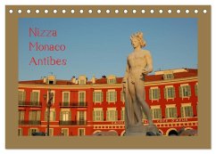 Nizza, Monaco, Antibes (Tischkalender 2025 DIN A5 quer), CALVENDO Monatskalender