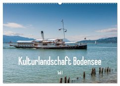 Kulturlandschaft Bodensee - Teil I (Wandkalender 2025 DIN A2 quer), CALVENDO Monatskalender