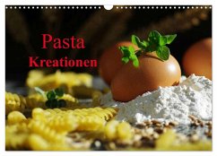 Pasta Kreationen (Wandkalender 2025 DIN A3 quer), CALVENDO Monatskalender - Calvendo;Riedel, Tanja