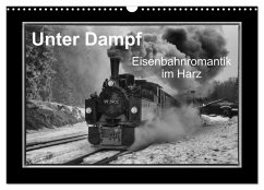 Unter Dampf - Eisenbahnromantik im Harz (Wandkalender 2025 DIN A3 quer), CALVENDO Monatskalender - Calvendo;Maurer, Marion