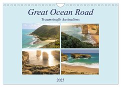 Great Ocean Road - Traumstraße Australiens (Wandkalender 2025 DIN A4 quer), CALVENDO Monatskalender