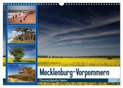 Mecklenburg-Vorpommern (Wandkalender 2025 DIN A3 quer), CALVENDO Monatskalender