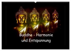 Buddha - Harmonie und Entspannung (Wandkalender 2025 DIN A2 quer), CALVENDO Monatskalender - Calvendo;Axon und Claudia Burlager, Julia