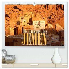 Die Baukunst des Jemen (hochwertiger Premium Wandkalender 2025 DIN A2 quer), Kunstdruck in Hochglanz