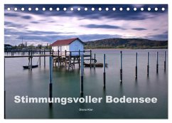 Stimmungsvoller Bodensee (Tischkalender 2025 DIN A5 quer), CALVENDO Monatskalender - Calvendo;Klar, Diana