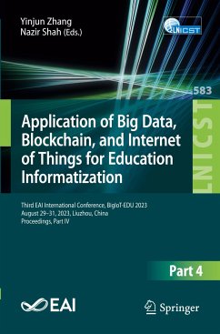 Application of Big Data, Blockchain, and Internet of Things for Education Informatization