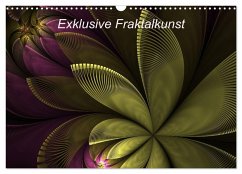 Exklusive Fraktalkunst / AT-Version (Wandkalender 2025 DIN A3 quer), CALVENDO Monatskalender - Calvendo;Art, gabiw