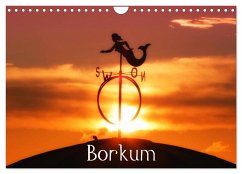 Borkum (Wandkalender 2025 DIN A4 quer), CALVENDO Monatskalender