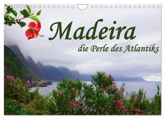 Madeira die Perle des Atlantiks (Wandkalender 2025 DIN A4 quer), CALVENDO Monatskalender - Calvendo;M.Polok