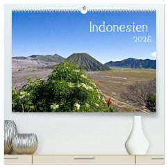 Indonesien (hochwertiger Premium Wandkalender 2025 DIN A2 quer), Kunstdruck in Hochglanz - Calvendo;Leonhardy, Thomas