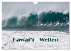 Hawai'i Wellen (Wandkalender 2025 DIN A4 quer), CALVENDO Monatskalender