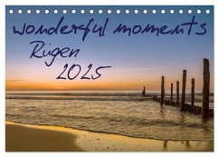 wonderful moments - Rügen 2025 (Tischkalender 2025 DIN A5 quer), CALVENDO Monatskalender