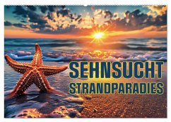 Sehnsucht Strandparadies (Wandkalender 2025 DIN A2 quer), CALVENDO Monatskalender - Calvendo;Michel, Susan